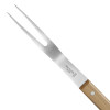 Bилка для нарезания мяса Opinel №124, деревянная рукоять, нержавеющая сталь, 002131